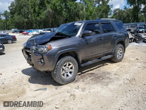 2016 Toyota 4Runner Limited with VIN JTEBU5JR7G5399389, listed as a Copart auction lot 60488235 with 105,376 mi miles and Salvage title. Bid and sale history available at DreamBid. Image 1.