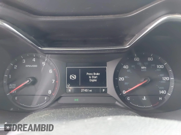 2023 Chevrolet TrailBlazer LT with VIN KL79MRSL8PB059963, listed as a IAAI auction lot 41277057 with 27,451 mi miles and . Bid and sale history available at DreamBid. Image 7.