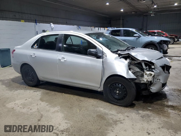 2012 Toyota Yaris with VIN JTDBT4K39C1415296, listed as a Copart auction lot 44793505 with 205,365 mi miles and Salvage Title. Bid and sale history available at DreamBid. Image 4.