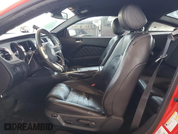 2013 Ford Mustang V6 with VIN 1ZVBP8AM0D5230180, listed as a Copart auction lot 61626655 with 100,168 mi miles and Salvage title. Bid and sale history available at DreamBid. Image 7.