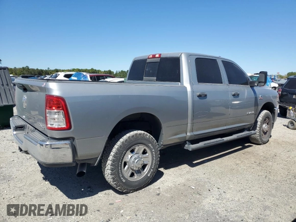 2022 Ram 2500 Tradesman with VIN 3C6UR5CLXNG384065, listed as a Copart auction lot 48380145 with 37,544 mi miles and Salvage Title. Bid and sale history available at carsss.com. Image 3.