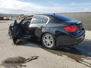 2013 Infiniti G37 Sedan Journey with VIN JN1CV6AP0DM726004, listed as a Copart auction lot 46457745 with 103,135 mi miles and Salvage Title. Bid and sale history available at carsss.com. Image 2.