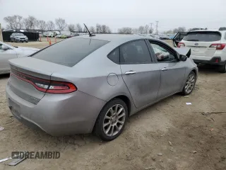 2015 Dodge Dart Limited with VIN 1C3CDFCB0FD144672, listed as a Copart auction lot 42816405 with 0 mi miles and Salvage Title. Bid and sale history available at carsss.com. Image 3.