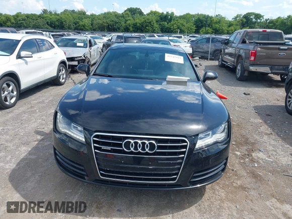 2012 Audi A7 Premium Plus with VIN WAUYGAFC0CN087604, listed as a IAAI auction lot 42747927 with 155,662 mi miles and . Bid and sale history available at DreamBid. Image 12.