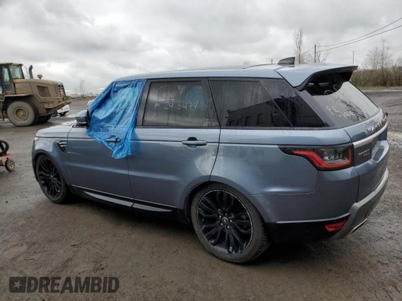 2019 Land Rover Range Rover Sport HSE with VIN SALWR2RKXKA846321, listed as a Copart auction lot 48511344 with 63,005 mi miles and Clean Title. Bid and sale history available at carsss.com. Image 2.