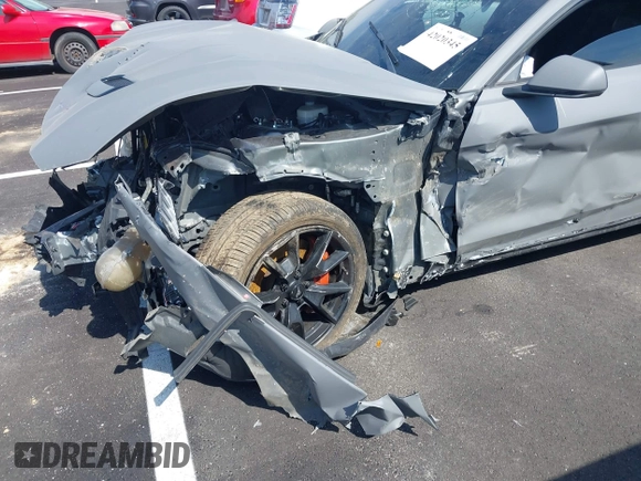 2019 Ford Mustang GT Premium with VIN 1FATP8FF5K5182163, listed as a IAAI auction lot 42020345 with Not provided miles and . Bid and sale history available at DreamBid. Image 2.