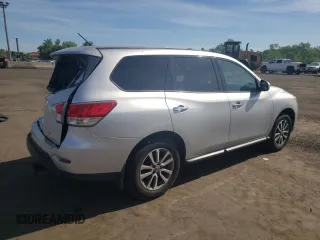 2014 Nissan Pathfinder S with VIN 5N1AR2MM6EC653551, listed as a Copart auction lot 58373825 with 159,300 mi miles and Salvage title. Bid and sale history available at DreamBid. Image 3.