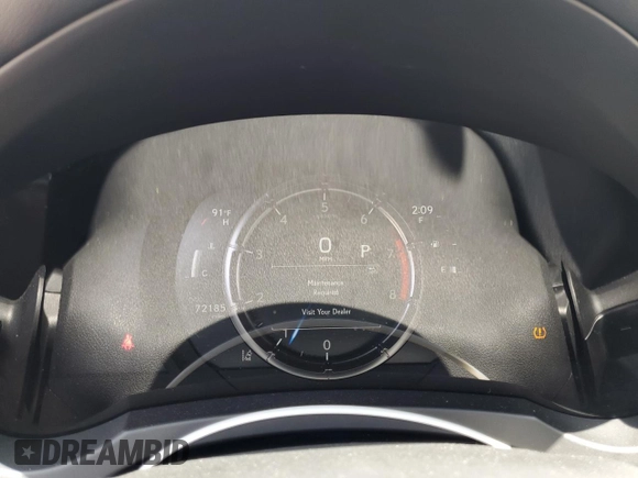 2022 Lexus IS 350 F Sport with VIN JTHGZ1B25N5052497, listed as a Copart auction lot 59523435 with 72,185 mi miles and Salvage title. Bid and sale history available at DreamBid. Image 9.