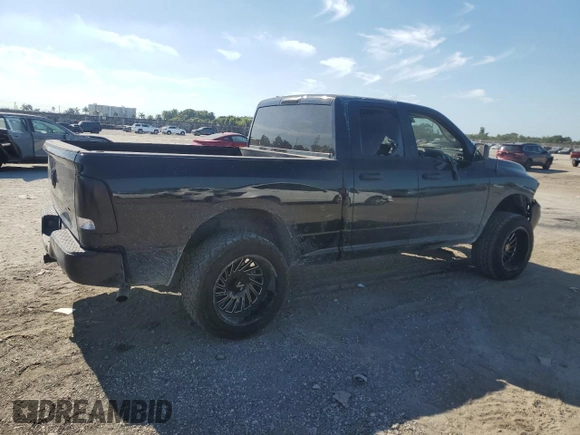 2018 Ram 1500 Express with VIN 1C6RR7FG7JS332105, listed as a Copart auction lot 83868994 with 94,747 mi miles and Salvage Title. Bid and sale history available at carsss.com. Image 3.