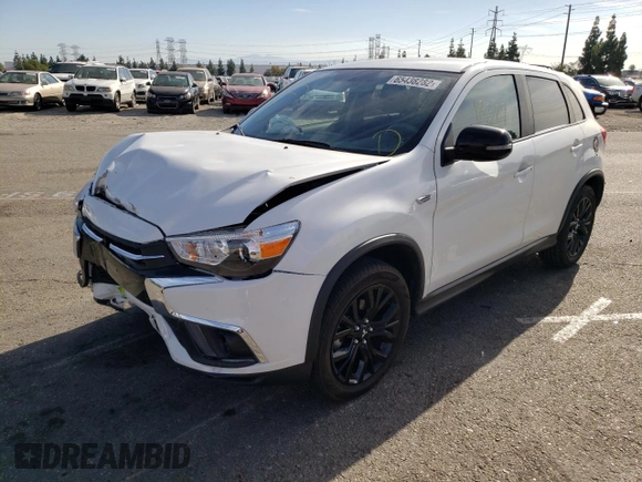 2019 Mitsubishi Outlander Sport ES 2.0 with VIN JA4AP3AU6KU025218, listed as a Copart auction lot 65438282 with 18,329 mi miles. Bid and sale history available at carsss.com. Image 2.