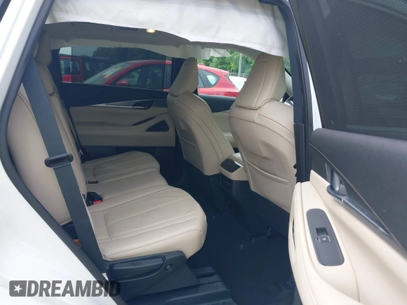 2023 Infiniti QX60 Luxe with VIN 5N1DL1FS7PC348051, listed as a IAAI auction lot 42212530 with 55,207 mi miles and . Bid and sale history available at DreamBid. Image 8.