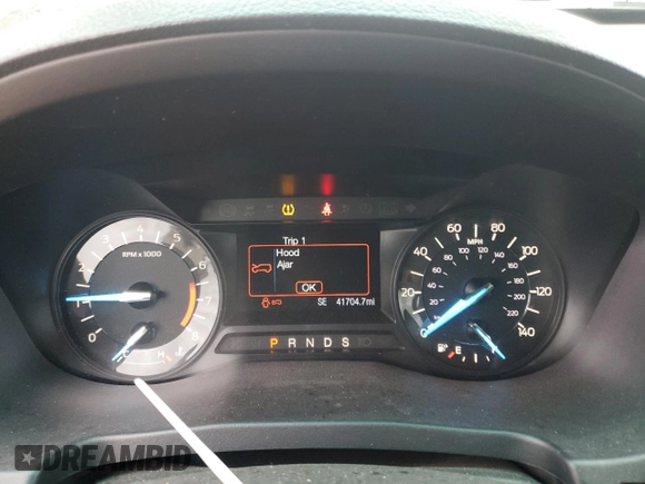 2017 Ford Explorer XLT with VIN 1FM5K7D8XHGB77436, listed as a Copart auction lot 57782975 with 41,704 mi miles and Salvage title. Bid and sale history available at DreamBid. Image 9.