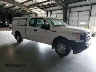 2018 Ford F-150 XL with VIN 1FTEX1CB2JKF23255, listed as a Copart auction lot 54489205 with 126,865 mi miles and Clean title. Bid and sale history available at DreamBid. Image 4.