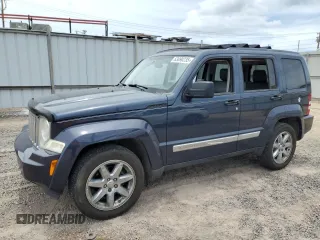 2008 Jeep Liberty Limited with VIN 1J8GN58K08W256689, listed as a Copart auction lot 63090235 with 174,551 mi miles and Salvage title. Bid and sale history available at DreamBid. Image 1.