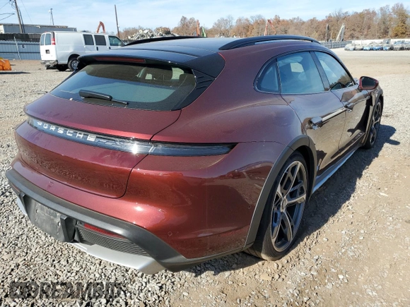 2023 Porsche Taycan 4S z VIN WP0BB2Y1XPSA65466, wystawiony jako Copart lot #78420074 z przebiegiem 16 144 mil mil oraz Szkoda całkowita • Salvage title. Historia ofert i sprzedaży dostępna na DreamBid. Obrazek 3.