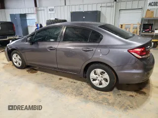 2015 Honda Civic Sedan LX with VIN 19XFB2E52FE023025, listed as a Copart auction lot 50225625 with 187,307 mi miles and Clean Title. Bid and sale history available at carsss.com. Image 2.