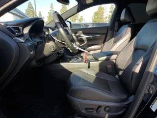 2022 Infiniti QX55 Essential with VIN 3PCAJ5K34NF104019, listed as a Copart auction lot 52546815 with 78,698 mi miles and Salvage Title. Bid and sale history available at DreamBid. Image 7.