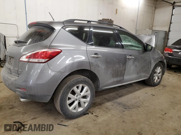2014 Nissan Murano LE with VIN JN8AZ1MW7EW530859, listed as a Copart auction lot 84490684 with 0 mi miles and Salvage Title. Bid and sale history available at carsss.com. Image 3.