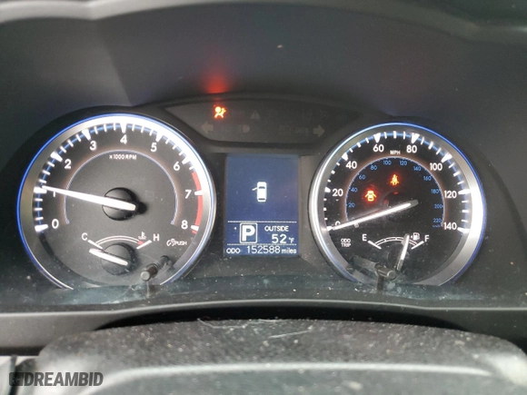 2016 Toyota Highlander LE with VIN 5TDBKRFH7GS327801, listed as a Copart auction lot 45739575 with 152,588 mi miles and Salvage Title. Bid and sale history available at carsss.com. Image 9.