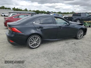 2017 Lexus IS with VIN JTHBA1D27H5054352, listed as a Copart auction lot 54737955 with 71,141 mi miles and Salvage Title. Bid and sale history available at carsss.com. Image 3.