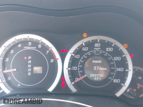 2010 Acura TSX with VIN JH4CU2F6XAC031506, listed as a IAAI auction lot 42426354 with 259,730 mi miles and . Bid and sale history available at DreamBid. Image 7.