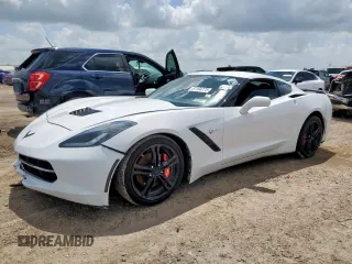 2017 Chevrolet Corvette 1LT z VIN 1G1YB2D74H5124019, wystawiony jako Copart lot #61194775 z przebiegiem Nie podano mil oraz Czysty tytuł • Clean title. Historia ofert i sprzedaży dostępna na DreamBid. Obrazek 1.