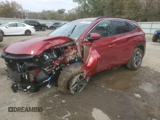 2025 Hyundai Tucson SEL with VIN 5NMJB3DE0SH487614, listed as a Copart auction lot 86135364 with 3,241 mi miles and Salvage Title. Bid and sale history available at carsss.com. Image 1.