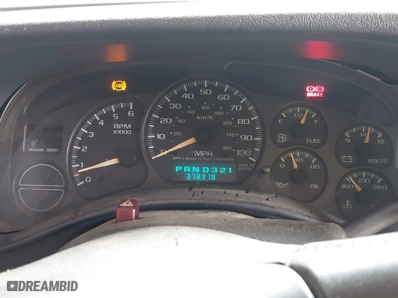 2002 Chevrolet Tahoe LT with VIN 1GNEK13Z22J279570, listed as a IAAI auction lot 41858543 with 378,318 mi miles. Bid and sale history available at carsss.com. Image 7.