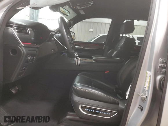 2023 Jeep Grand Wagoneer Series II with VIN 1C4SJSFP2PS556878, listed as a Copart auction lot 83029574 with 34,592 mi miles and Salvage title. Bid and sale history available at DreamBid. Image 7.