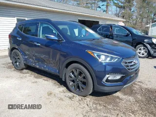 2017 Hyundai Santa Fe Ultimate with VIN 5XYZWDLA7HG466841, listed as a IAAI auction lot 41894336 with 106,261 mi miles and . Bid and sale history available at DreamBid. Image 1.