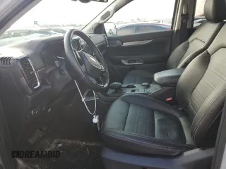 2024 Ford Ranger LARIAT with VIN 1FTER4KH0RLE20102, listed as a Copart auction lot 85329524 with 7,752 mi miles and Salvage Title. Bid and sale history available at carsss.com. Image 7.