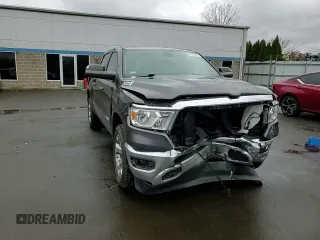 2019 Ram 1500 Big Horn/Lone Star with VIN 1C6SRFFT9KN644239, listed as a Copart auction lot 51604025 with 72,375 mi miles and Salvage Title. Bid and sale history available at carsss.com. Image 11.