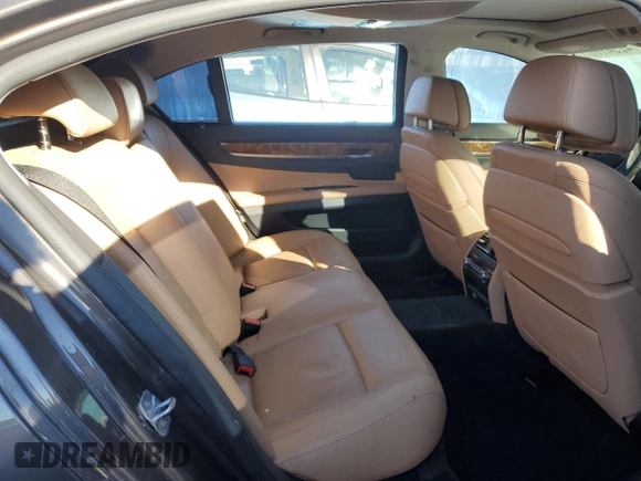 2014 BMW 7 Series 740Li with VIN WBAYE4C57ED137758, listed as a Copart auction lot 42347085 with 121,776 mi miles and Salvage Title. Bid and sale history available at carsss.com. Image 10.
