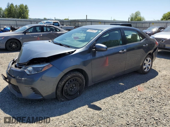 2016 Toyota Corolla L с VIN 2T1BURHE1GC692996, выставлен на аукционе Copart как лот 63099425 с пробегом 89 362 миль миль и Списание • Salvage title. История ставок и продаж доступна на DreamBid. Изображение 1.