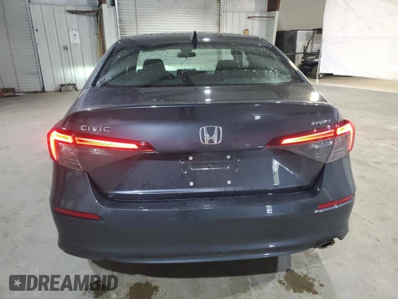 2025 Honda Civic Sport z VIN 2HGFE2F52SH524812, wystawiony jako Copart lot #56414975 z przebiegiem 5 928 mil mil oraz Szkoda całkowita • Salvage title. Historia ofert i sprzedaży dostępna na DreamBid. Obrazek 6.