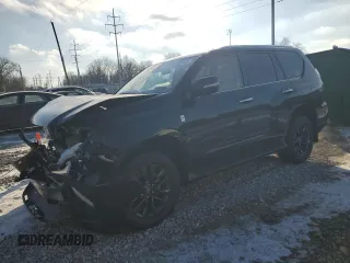 2023 Lexus GX with VIN JTJAM7BX2P5370792, listed as a Copart auction lot 88740935 with 10,725 mi miles and Salvage Title. Bid and sale history available at carsss.com. Image 1.