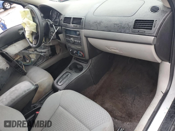 2007 Chevrolet Cobalt LT z VIN 1G1AL15F777304662, wystawiony jako Copart lot #51773995 z przebiegiem Nie podano mil oraz Szkoda całkowita • Salvage title. Historia ofert i sprzedaży dostępna na DreamBid. Obrazek 8.