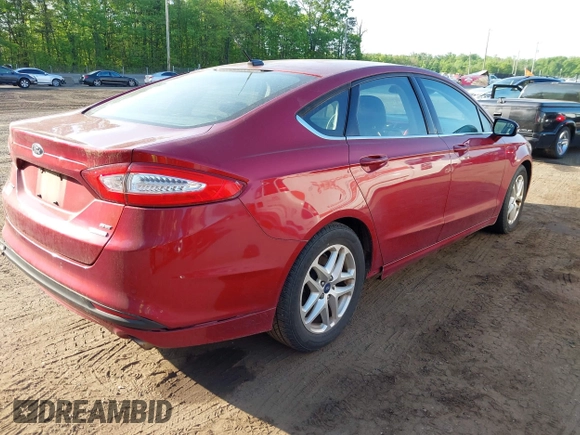 2014 Ford Fusion SE with VIN 1FA6P0HD0E5406115, listed as a IAAI auction lot 42137818 with 152,540 mi miles. Bid and sale history available at carsss.com. Image 4.