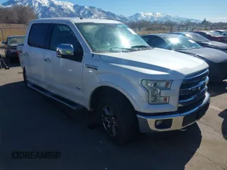 2015 Ford F-150 XLT with VIN 1FTEW1EG2FKE09940, listed as a IAAI auction lot 41681188 with 1 mi miles. Bid and sale history available at carsss.com. Image 1.