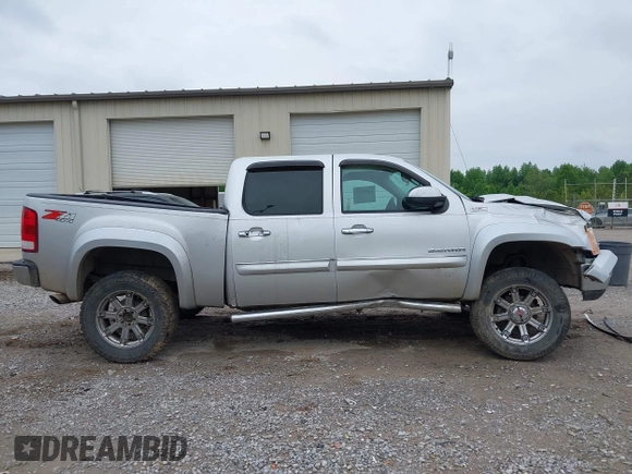 2012 GMC Sierra 1500 SLT with VIN 3GTP2WE72CG181958, listed as a IAAI auction lot 42199937 with 119,584 mi miles and . Bid and sale history available at DreamBid. Image 13.