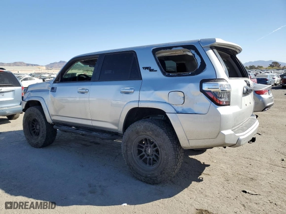 2017 Toyota 4Runner SR5 with VIN JTEBU5JR7H5476991, listed as a Copart auction lot 47418755 with 87,681 mi miles and Salvage Title. Bid and sale history available at carsss.com. Image 2.