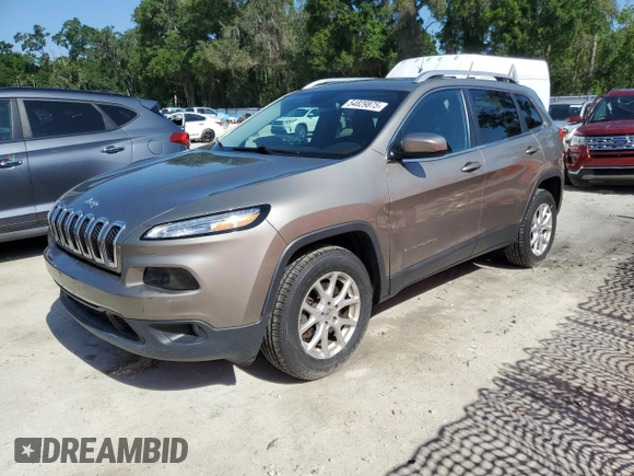 2017 Jeep Cherokee Latitude with VIN 1C4PJMCS3HW580028, listed as a Copart auction lot 54829875 with 161,432 mi miles and Clean Title. Bid and sale history available at carsss.com. Image 1.