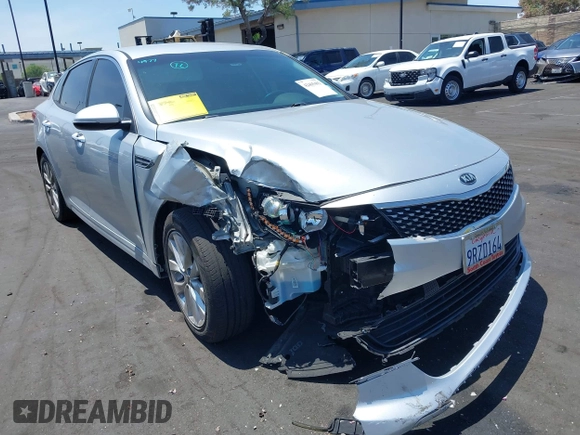 2018 Kia Optima EX with VIN 5XXGU4L34JG184486, listed as a IAAI auction lot 42465491 with 78,882 mi miles and . Bid and sale history available at DreamBid. Image 1.