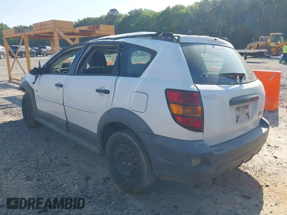 2007 Pontiac Vibe with VIN 5Y2SL65887Z425053, listed as a IAAI auction lot 42079719 with 1 mi miles. Bid and sale history available at carsss.com. Image 3.