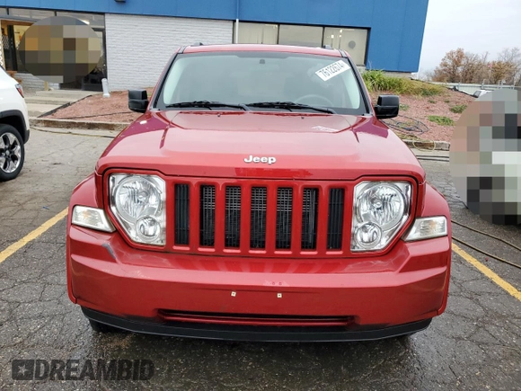 2009 Jeep Liberty Sport with VIN 1J8GN28K89W551684, listed as a Copart auction lot 76122674 with 14,631 mi miles and Salvage Title. Bid and sale history available at DreamBid. Image 5.