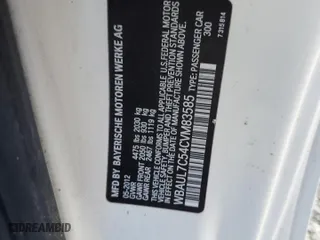 2012 BMW 1 Series 128i with VIN WBAUL7C54CVM83585, listed as a Copart auction lot 74215044 with 0 mi miles and Salvage Title. Bid and sale history available at carsss.com. Image 13.
