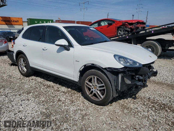 2015 Porsche Cayenne Diesel with VIN WP1AF2A20FLA42320, listed as a Copart auction lot 51206955 with 92,442 mi miles and Salvage title. Bid and sale history available at DreamBid. Image 4.
