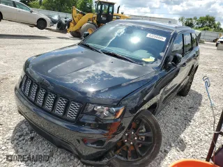 2022 Jeep Grand Cherokee WK Laredo E with VIN 1C4RJFAG5NC148072, listed as a Copart auction lot 63280404 with 25,373 mi miles and Salvage Title. Bid and sale history available at carsss.com. Image 1.
