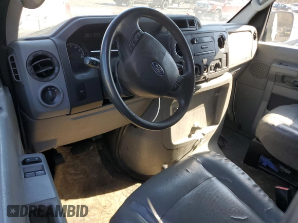 2013 Ford Econoline Cargo Commercial with VIN 1FTNS2EW3DDA17379, listed as a Copart auction lot 47025035 with Not Provided miles and Clean Title. Bid and sale history available at carsss.com. Image 8.