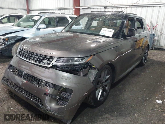 2024 Land Rover Range Rover Sport SE with VIN SAL1P9EU6RA170735, listed as a IAAI auction lot 42647850 with 8,906 mi miles and . Bid and sale history available at DreamBid. Image 2.